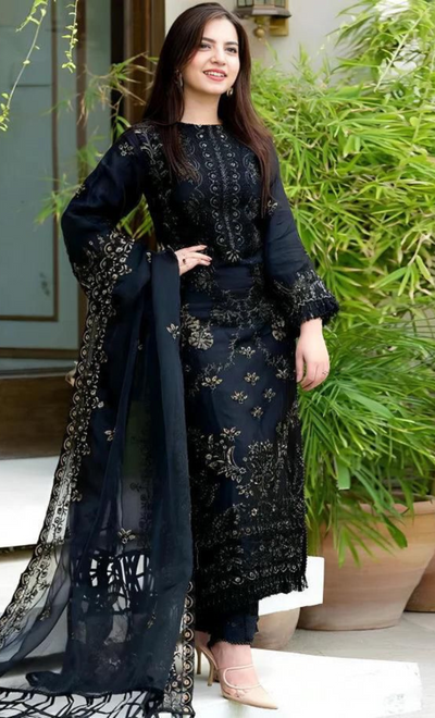 3PC Embroidered IR003-M