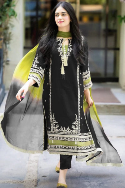 3PC Embroidered IR0016