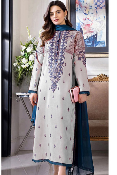 3PC Embroidered IR0018